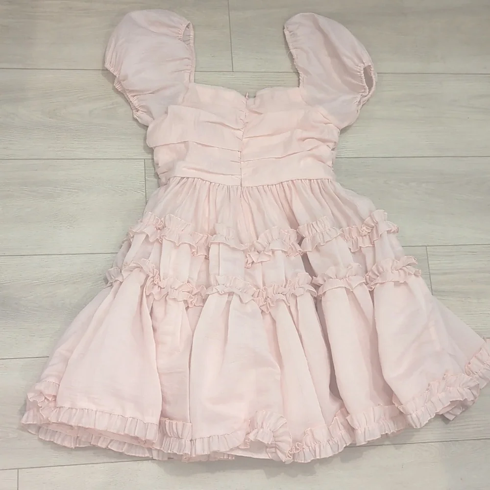 Lillia Ruffle Mini Dress - Picture 6 of 10